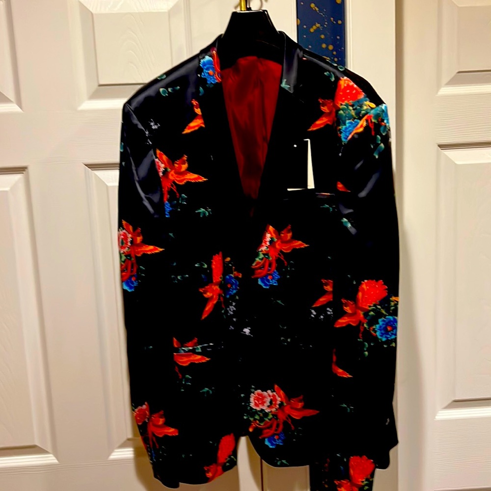 satin Style Black Dinner Jacket